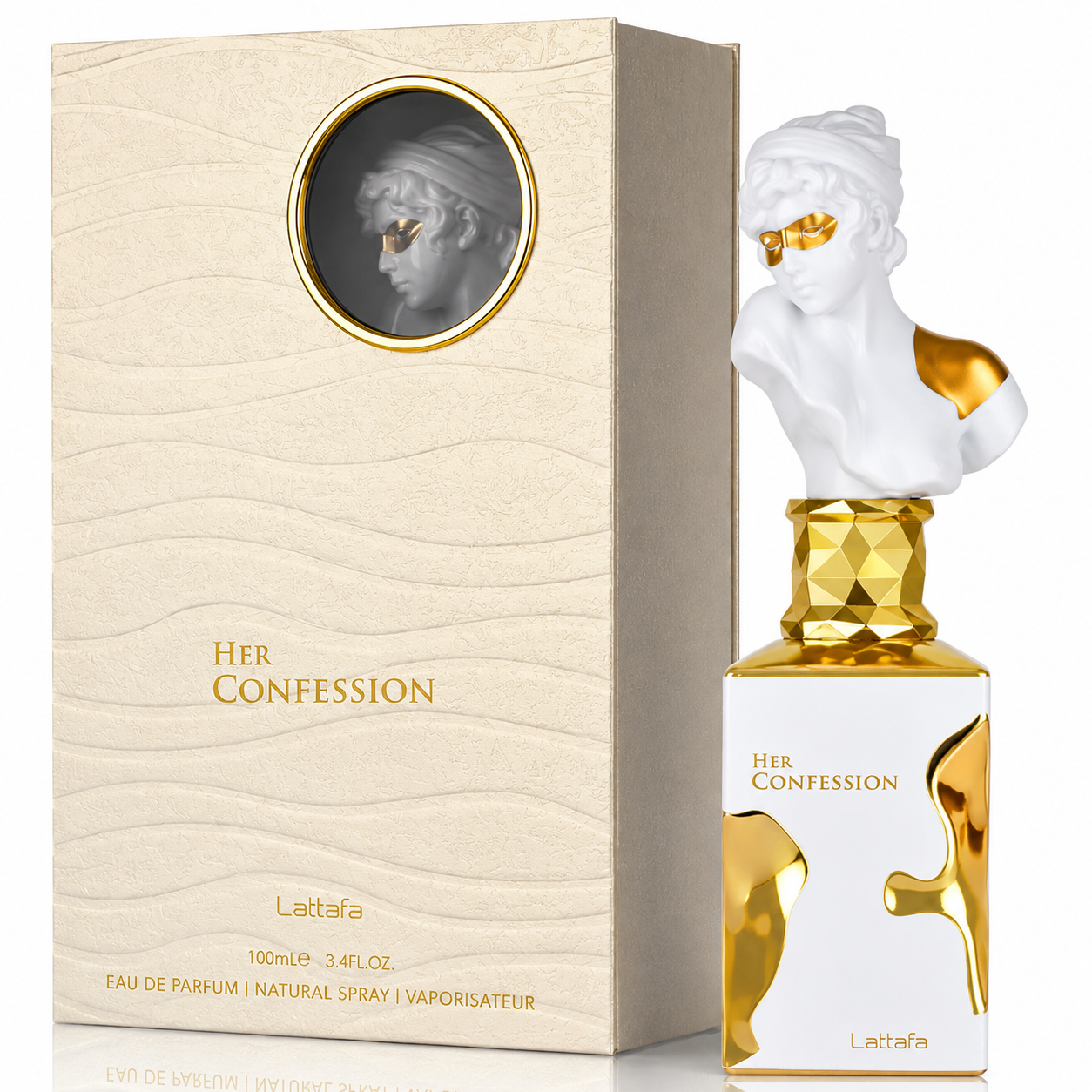 Lattafa Her Confession Eau de Parfum – 100ml / 3.4 Fl. Oz.