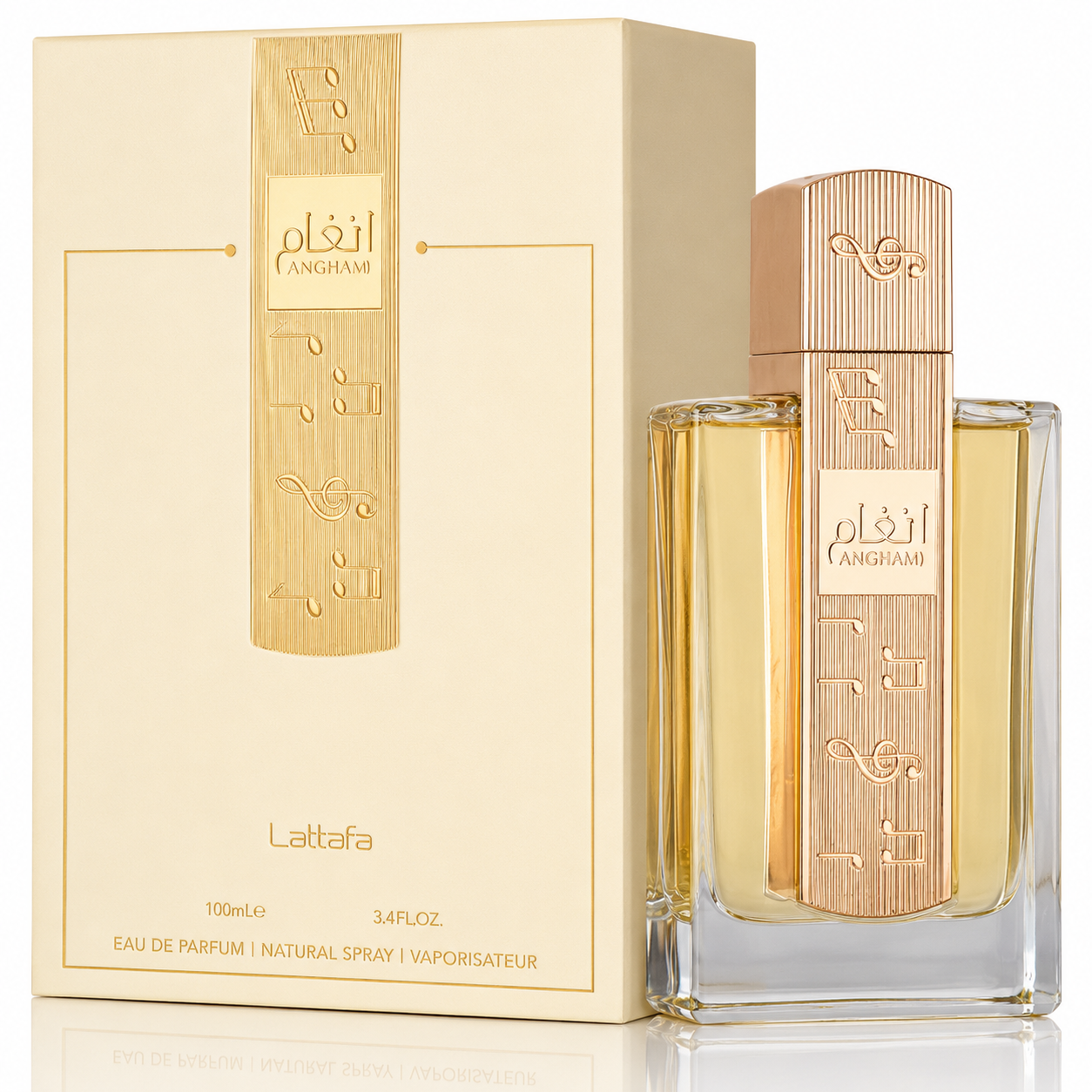 Lattafa Angham Eau de Parfum – 100ml / 3.4 Fl. Oz.