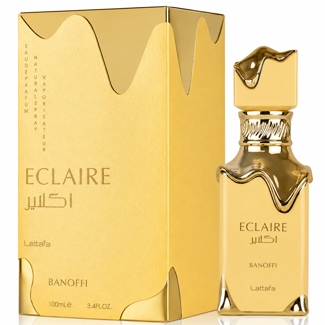 Lattafa Eclaire Banoffi Eau de Parfum – 100ml / 3.4 Fl. Oz.