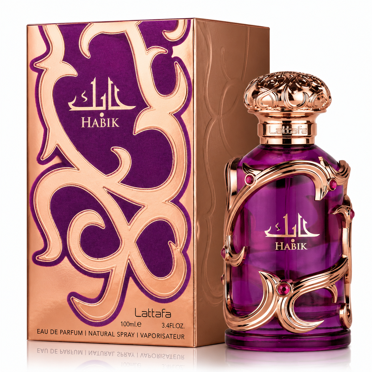 Lattafa Habik Eau de Parfum – 100ml / 3.4 Fl. Oz.