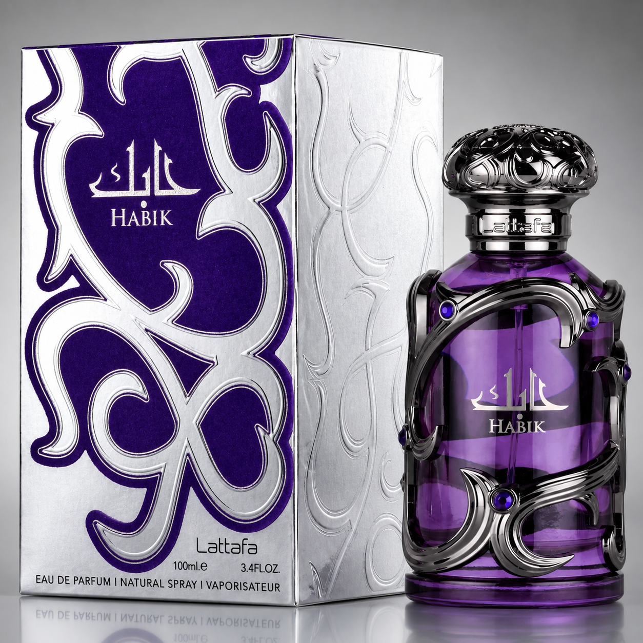 Lattafa Habik Eau de Parfum – 100ml / 3.4 Fl. Oz.