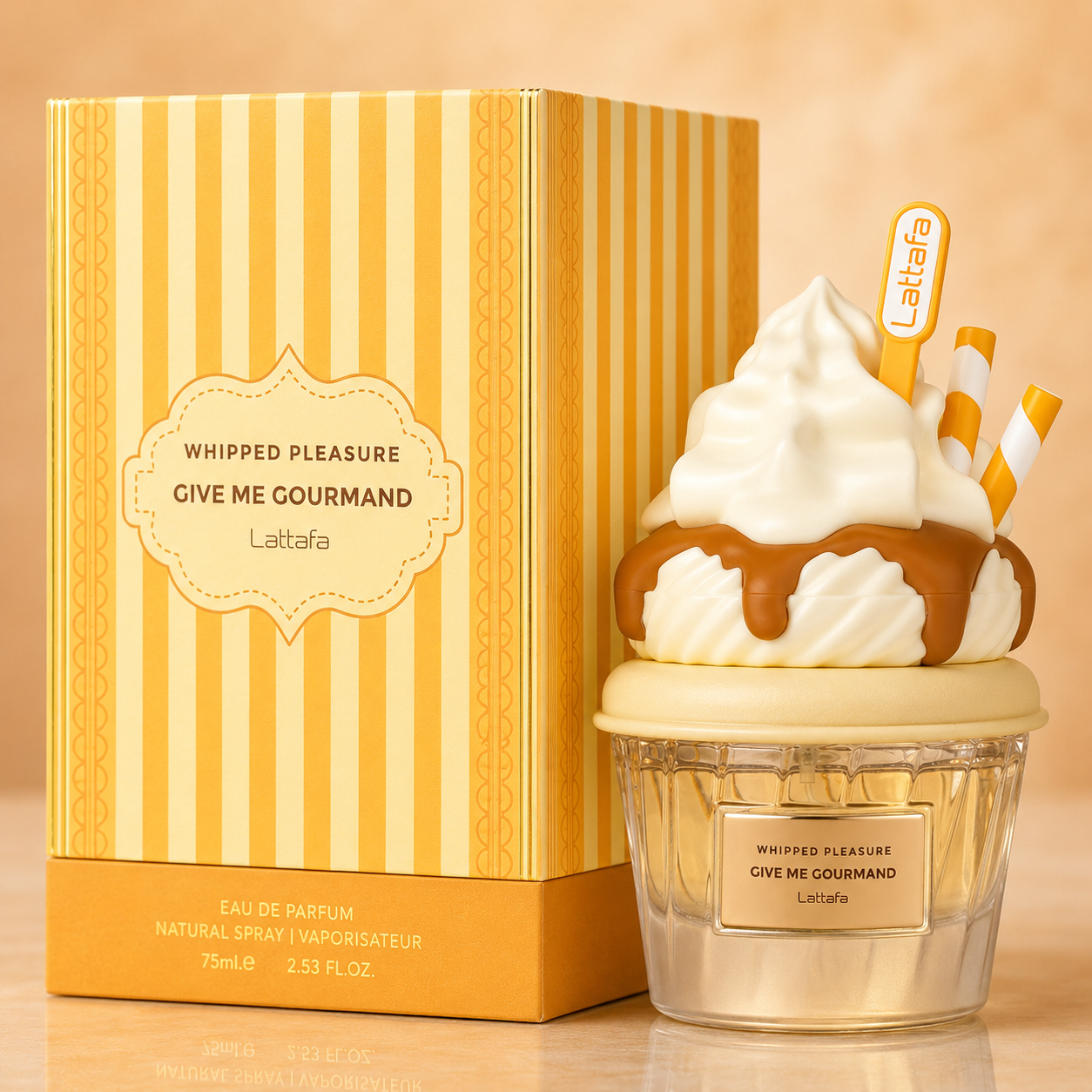 Lattafa Give Me Gourmand Whipped Pleasure Eau de Parfum – 75ml / 2.53 Fl. Oz.