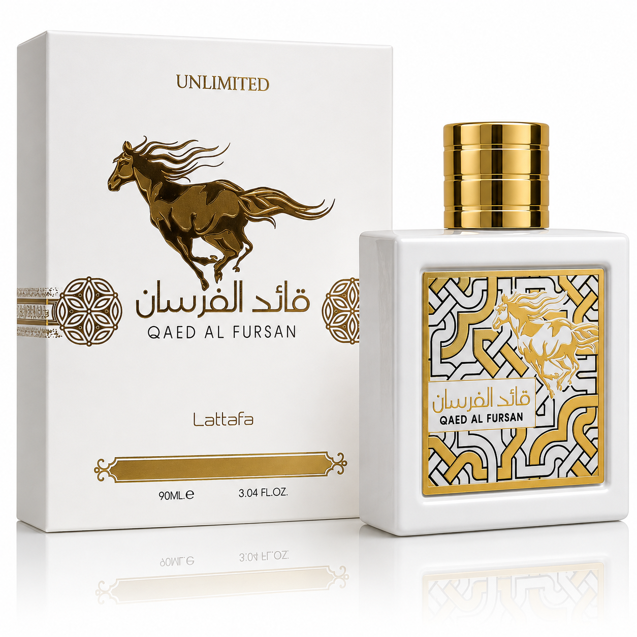 Lattafa Qaed Al Fursan Unlimited Eau de Parfum – 90ml / 3.04 Fl. Oz.