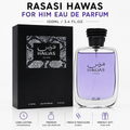 Rasasi Hawas for Him Eau de Parfum – 100ml / 3.4 Fl. Oz. Men’s Fragrance
