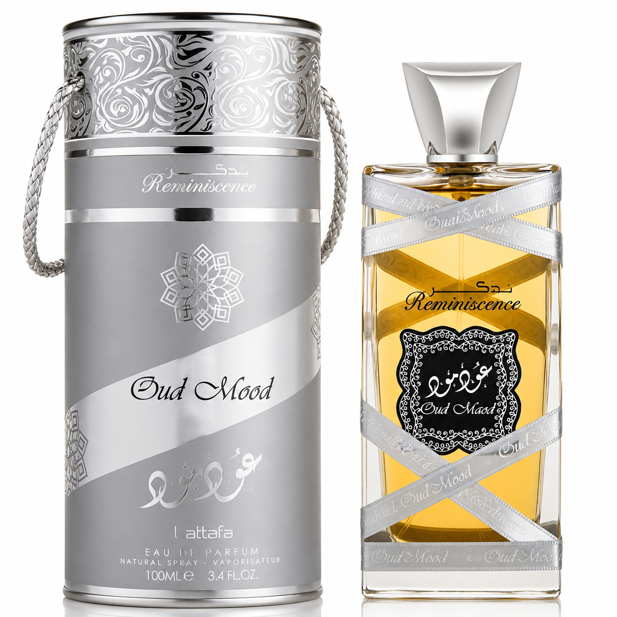 Lattafa Oud Mood Reminiscence Eau de Parfum – 100ml / 3.4 Fl. Oz. Luxury Oud Fragrance