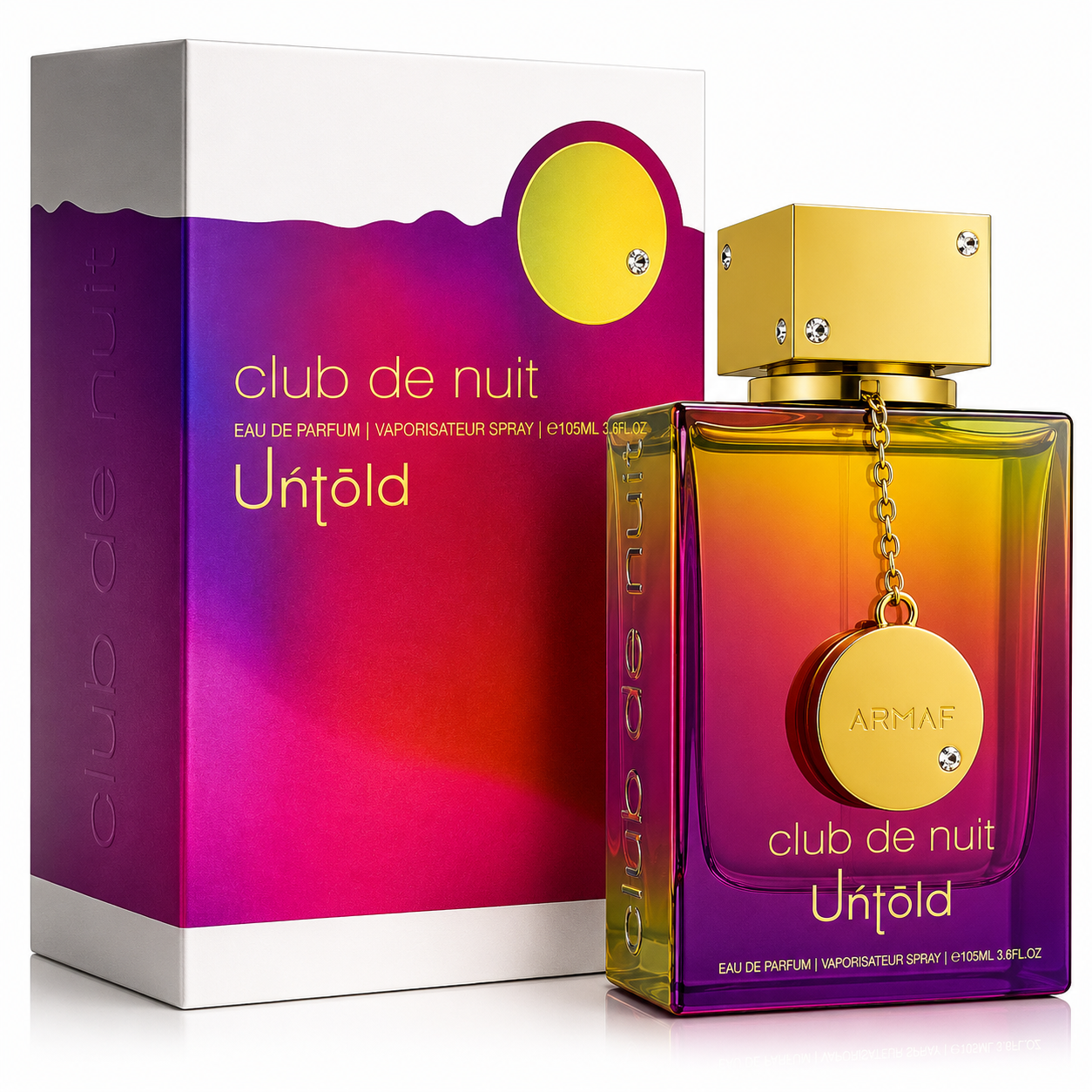Armaf Club de Nuit Untold Eau de Parfum – 105ml / 3.6 Fl. Oz. Luxury Fragrance