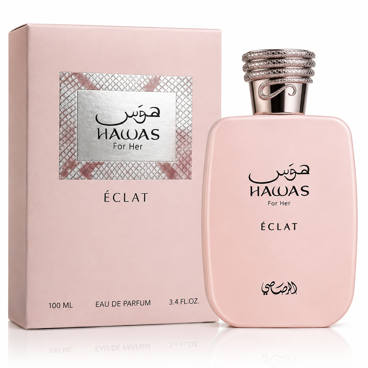 Rasasi Hawas Éclat for Her Eau de Parfum – 100ml / 3.4 Fl. Oz. Women’s Fragrance