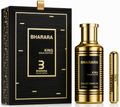 Bharara King Gold Edition Eau de Parfum – 100ml / 3.4 Fl. Oz. Men’s Fragrance with Travel Atomizer
