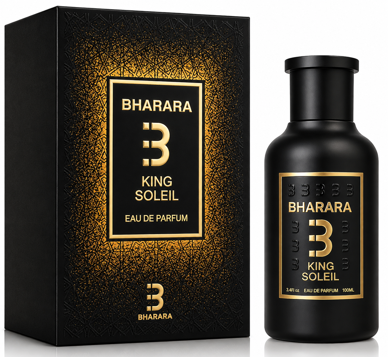 Bharara King Soleil Eau de Parfum – 100ml / 3.4 Fl. Oz. Men’s Fragrance