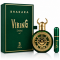 Bharara Viking Dubai Parfum – 100ml / 3.4 Fl. Oz. Luxury Men’s Fragrance with Travel Atomizer