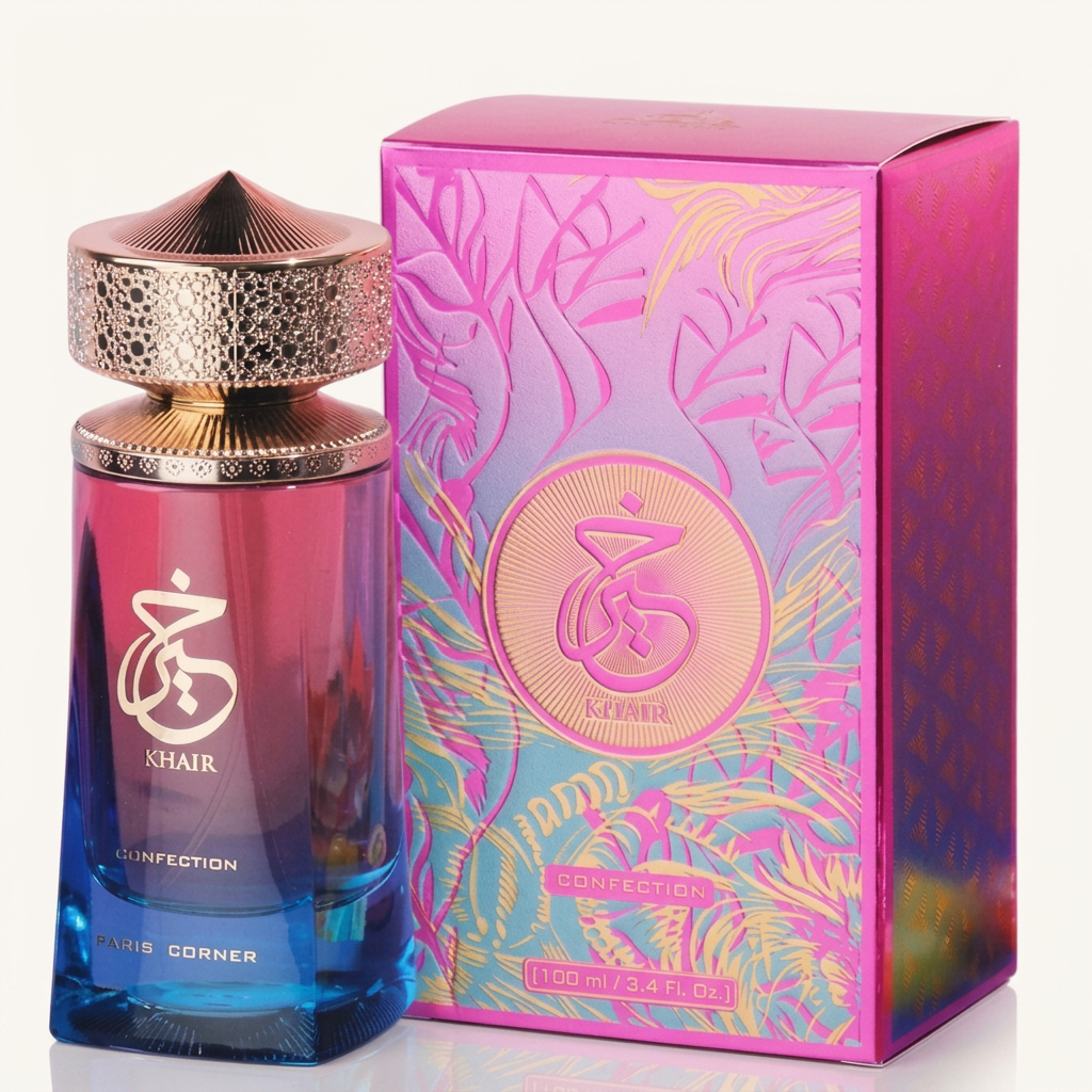 Paris Corner Khair Confection Eau de Parfum for Unisex – 100ml / 3.4 Fl. Oz.