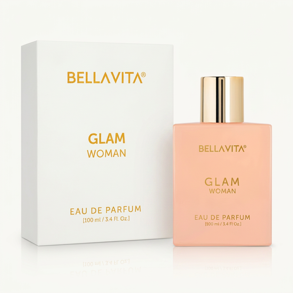 BellaVita Luxury Glam Eau de Parfum – 100ml / 3.4 Fl. Oz.