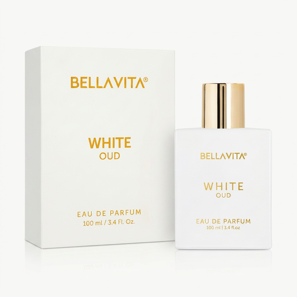 BellaVita Luxury White Oud Eau de Parfum – 100ml / 3.4 Fl. Oz.