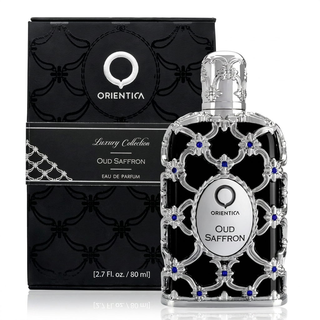 Orientica Oud Saffron Eau de Parfum for Unisex – 80ml / 2.7 Fl. Oz.