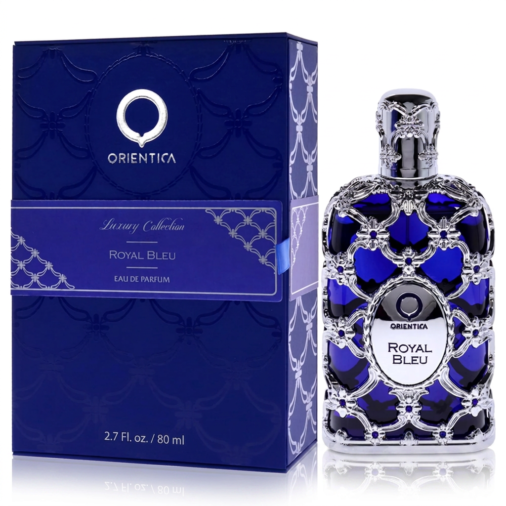 Orientica Royal Bleu Eau de Parfum for Unisex – 80ml / 2.7 Fl. Oz.