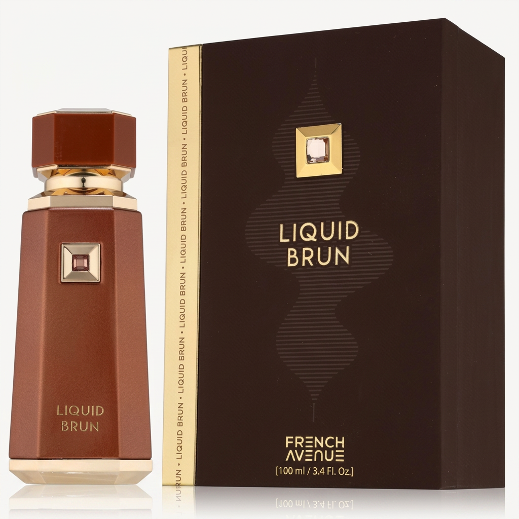 Fragrance World Liquid Brun Eau de Parfum for Men – 100ml / 3.4 Fl. Oz.