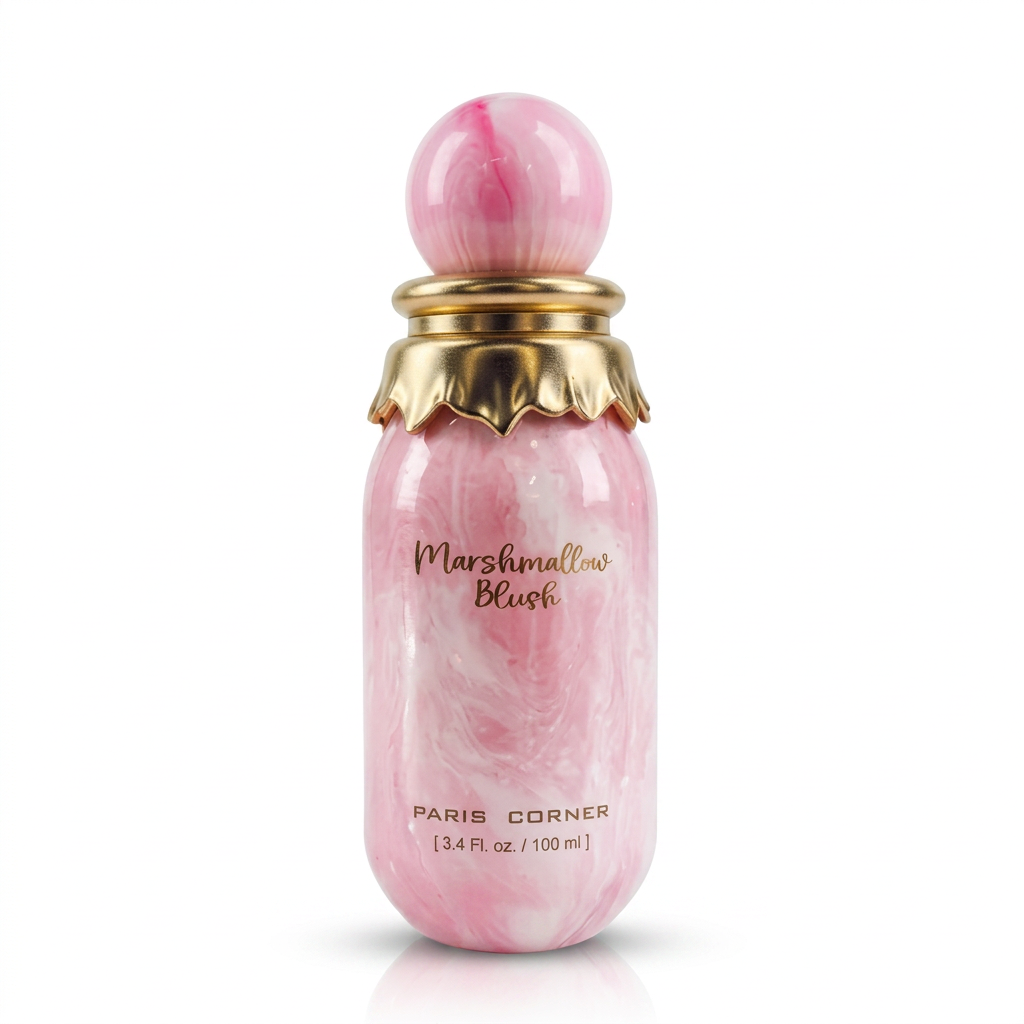 Pink Blush Marshmallow Scent Eau de Parfum for Women – 100ml / 3.4 Fl. Oz.