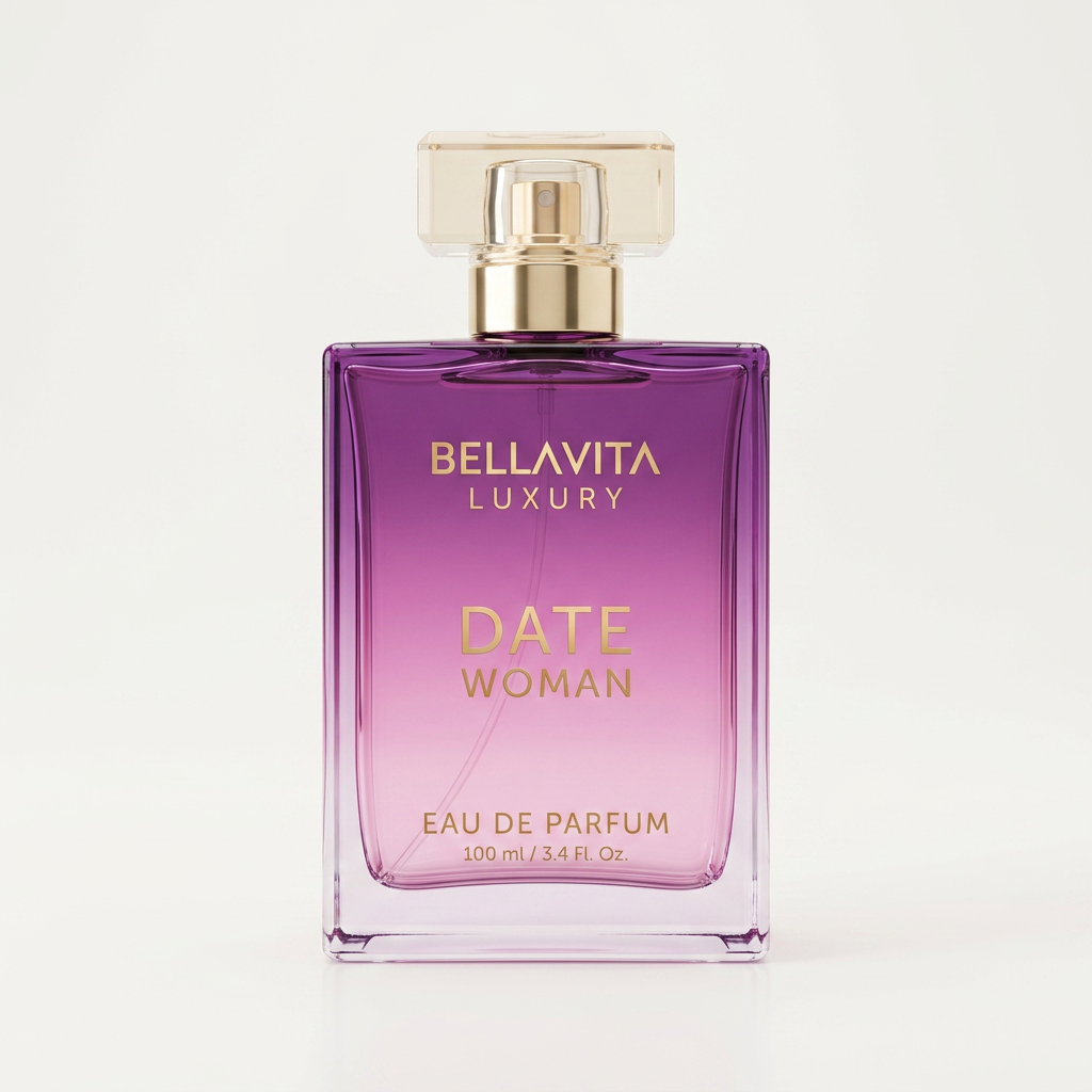 BellaVita Luxury DATE Eau de Parfum – 100ml / 3.4 Fl. Oz.