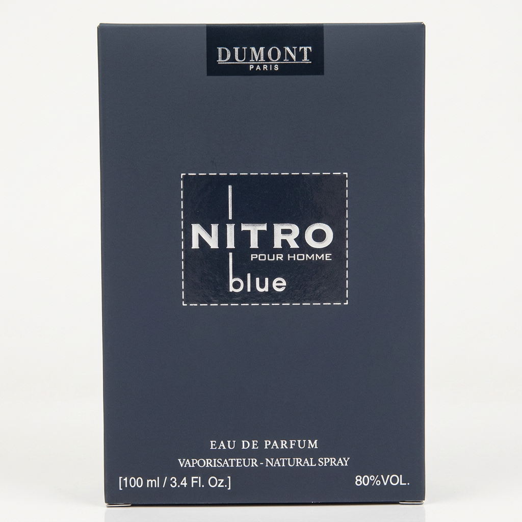Dumont Black Blue Eau de Parfum – 100ml / 3.4 Fl. Oz. Men’s Fragrance