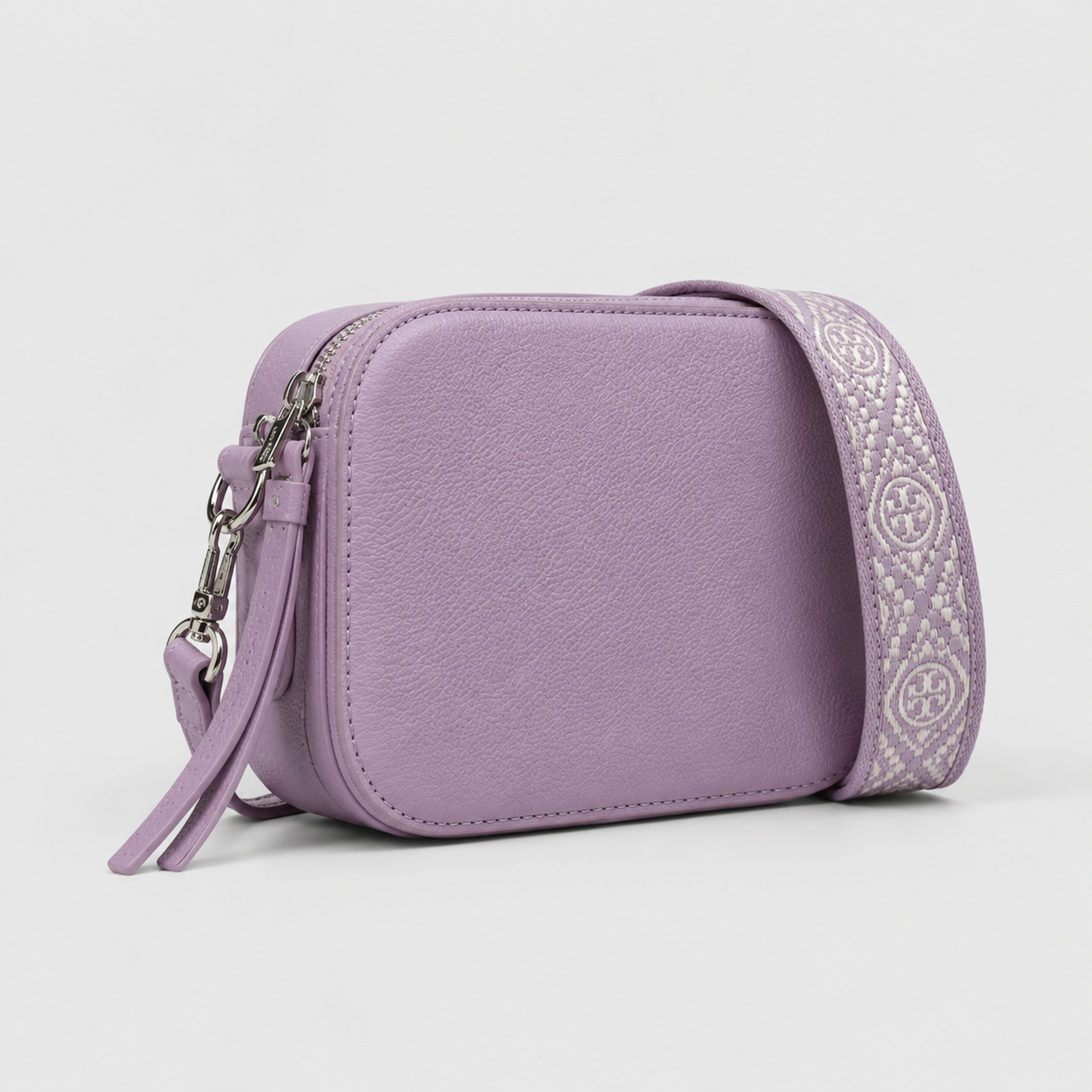 Vamtron Lavender Crossbody Camera Bag with Adjustable Strap