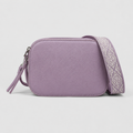 Vamtron Lavender Crossbody Camera Bag with Adjustable Strap