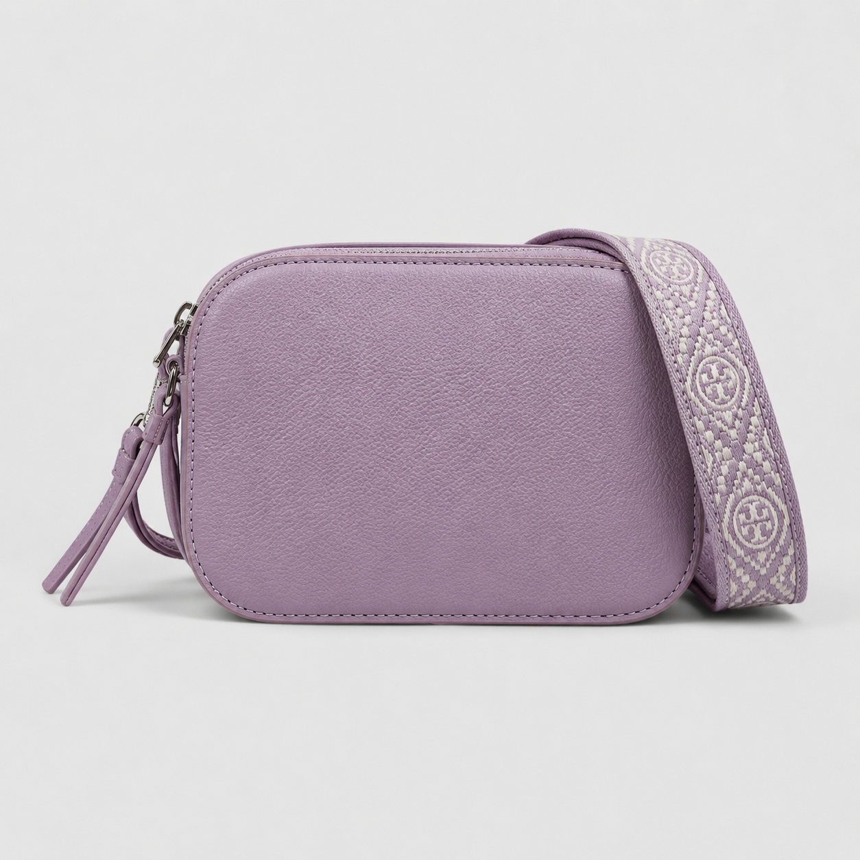 Vamtron Lavender Crossbody Camera Bag with Adjustable Strap