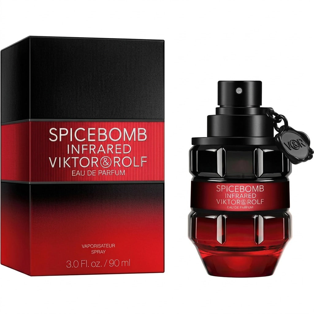 Viktor&Rolf Spicebomb Infrared Eau de Parfum for Men – 90ml / 3.0 Fl. Oz.